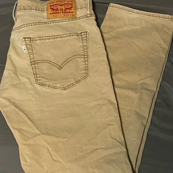 Harvest Gold Levis Chino 512 512™ Slim Taper Fit Men's Jeans Brown